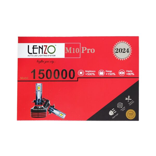 هدلایت M10 LENZO پایه H7